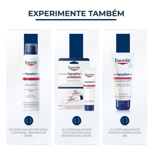 Eucerin Aquaphor DuoPack Pomada Reparadora Intensiva 2x 10ml - Image 4