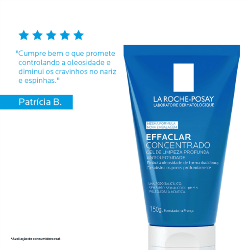 EFFACLAR CONCENTRADO GEL LIMPEZA FACIAL 150g - Image 2
