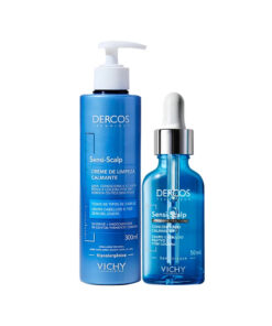 Kit Capilar Vichy Dercos Sensi-Scalp – Creme de Limpeza 300 ml + Sérum Capilar 50 ml