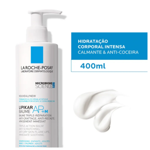 Kit com 2 Lipikar Baume AP + M - Hidratante Corporal 400ml - Image 3