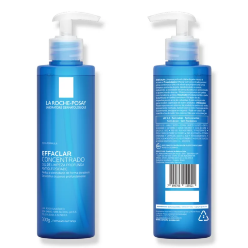 La Roche-Posay Effaclar Concentrado Gel de Limpeza Facial 300g - Image 3