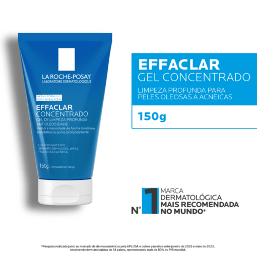 EFFACLAR CONCENTRADO GEL LIMPEZA FACIAL 150g - Image 6