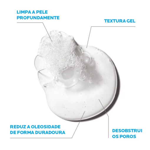 La Roche-Posay Effaclar Concentrado Gel de Limpeza Facial 300g - Image 4