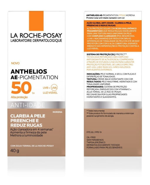 ANTHELIOS PROTETOR SOLAR COR MORENA FPS50 40g - Image 3