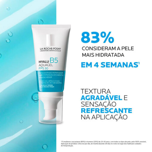 HYALU B5 AQUAGEL COM ACIDO  HIALURÔNICO + VITAMINA E FPS30 50ml - Image 5