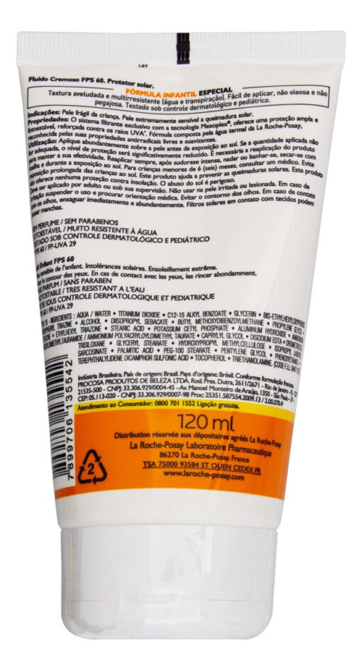 ANTHELIOS AIRLICIUM DERMOPEDIATRICS PROTETOR SOLAR INFANTIL FPS60 120ML - Image 6