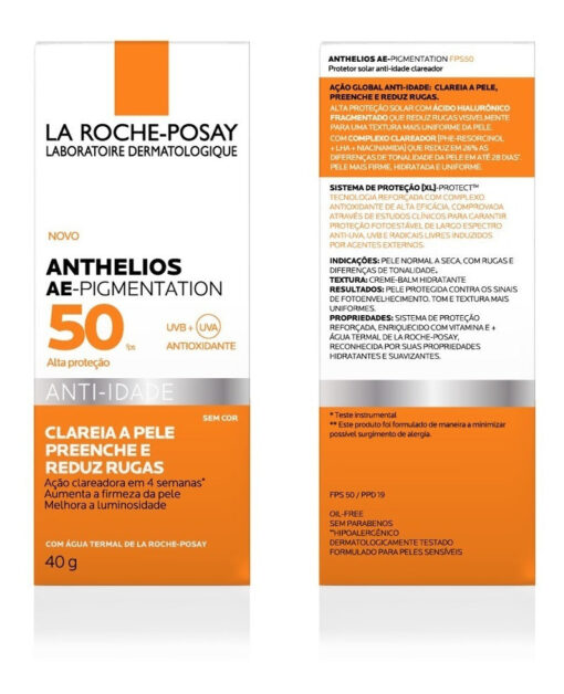 ANTHELIOS PROTETOR SOLAR FACIAL ANTI-IDADE SEM COR FPS50 40g - Image 3