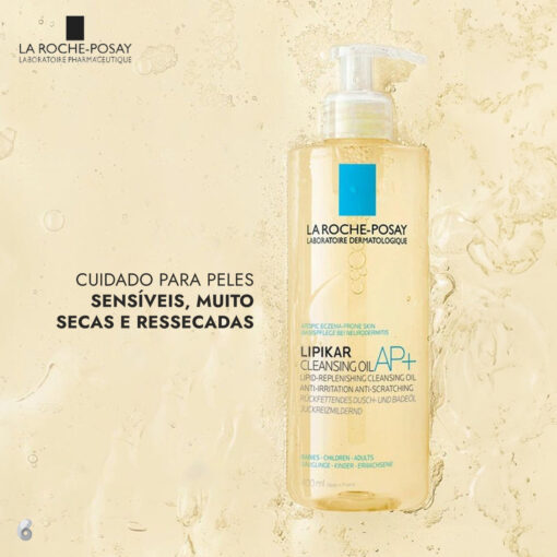 LIPIKAR CLEANSING OIL AP+ 400ml - Image 2