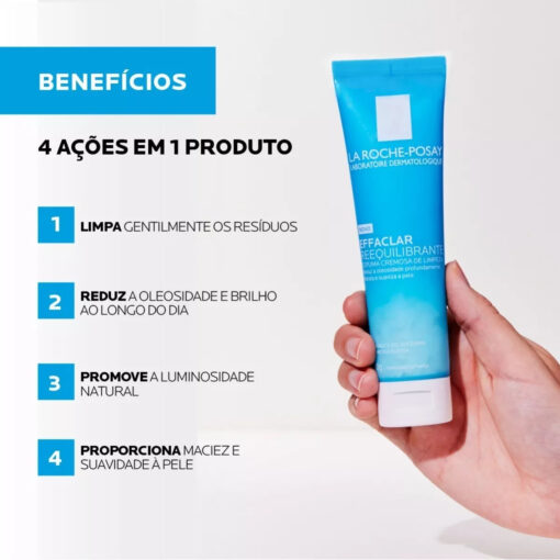 EFFACLAR REEQUILIBRANTE ESPUMA DE LIMPEZA - Image 4