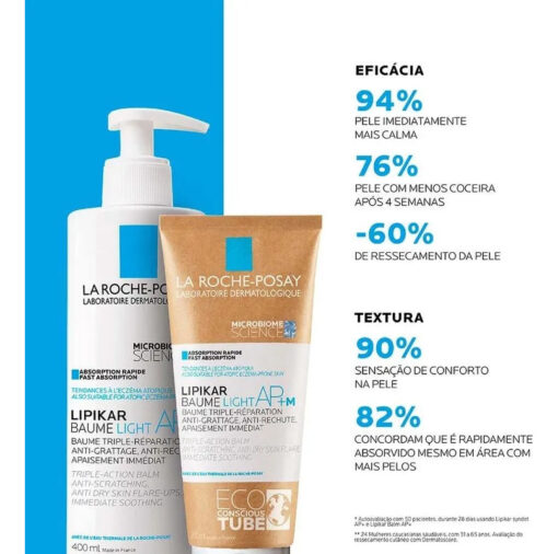 LIPIKAR BAUME LIGHT AP+M BALSAMO CALMANTE 400ml - Image 5