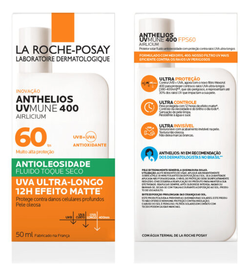 ANTHELIOS AIRLICIUM PROTETOR SOLAR UV MUNE 400 OIL SEM COR FPS50 40g - Image 4