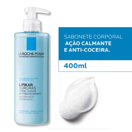 LIPIKAR SURGRAS SABONETE LIQUIDO 400ml - Image 2