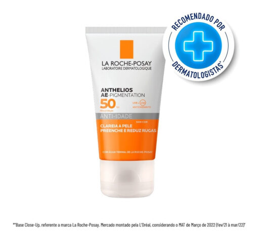 ANTHELIOS PROTETOR SOLAR FACIAL ANTI-IDADE SEM COR FPS50 40g - Image 2