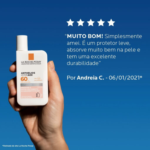 ANTHELIOS HYDRAOX PROTETOR SOLAR ANTI-IDADE FPS60 50ml - Image 9