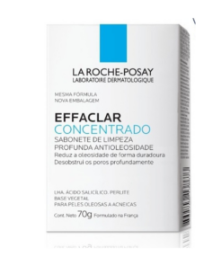 EFFACLAR CONCENTRADO SABONETE BARRA PARA PELES OLEOSA ACNEICA 70g