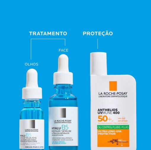 Kit La Roche-Posay - Hyalu B5 Face e olhos + Anthelios UVmune (3 PRODUTOS) - Image 2