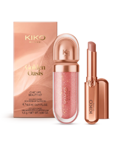 kit de beleza para lábios chiques golden oasis