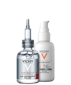 Kit Vichy Liftactiv Supreme H.A. Epidermic Filler & UV-Age Daily FPS 60 (2 Produtos)