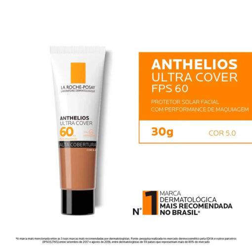 Protetor Solar Facial com Cor La Roche-Posay Anthelios Ultra Cover FPS60 - Image 2