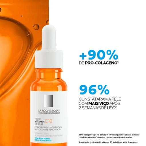 La Roche-Posay Pure Vitamin C10 - Sérum Facial 30ml - Image 2