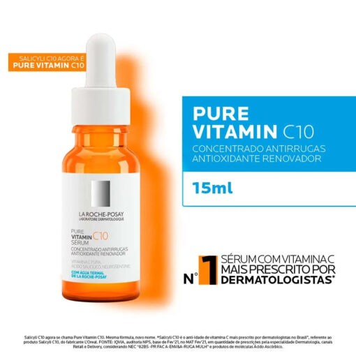 La Roche-Posay Pure Vitamin C10 - Sérum Facial 30ml - Image 4